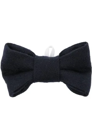 Il gufo Brushed bow tie