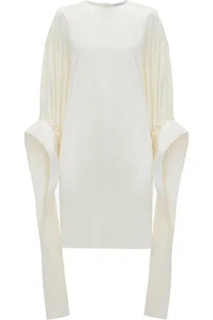 J.W.Anderson Tab-trim satin minidress