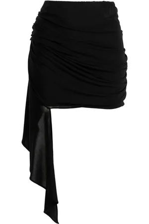 REV Mid-rise draped miniskirt
