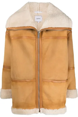 Halfboy Shearling leather coat