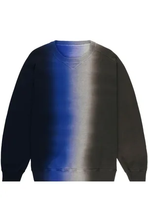 SACAI Tie-dye cotton sweatshirt