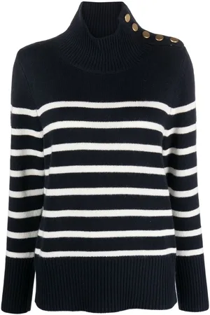 KUJTEN Striped cashmere jumper