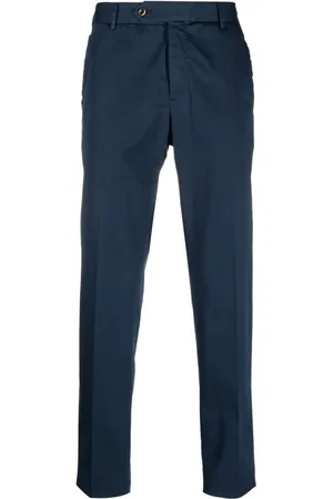PT Torino Straight-leg plain trousers