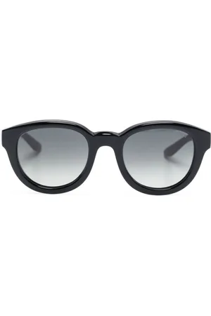 Giorgio Armani Round-frame gradient-lenses sunglasses