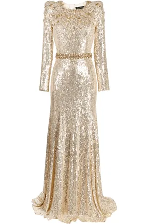 Jenny Packham Georgia sequin-embellished gown