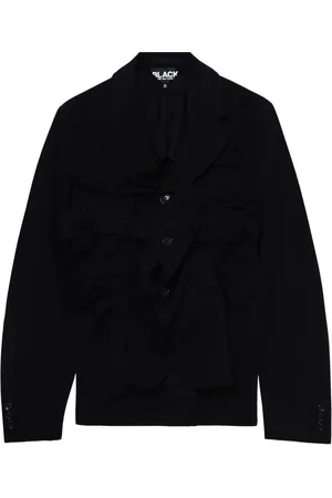 Comme des Garçons Single-breasted wool blazer