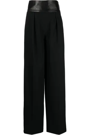 SYSTEM High-waist pleat-detailing tailored trousers