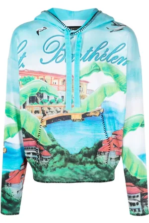 AMIRI Graphic-print cotton hoodie