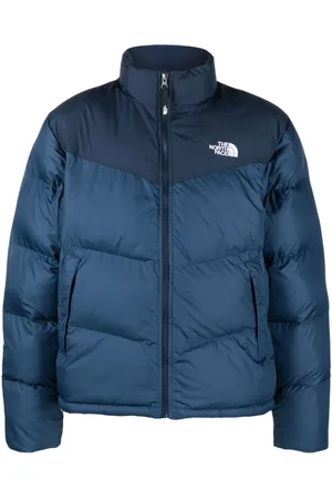 The North Face Saikuru logo-embroidered quilted jacket