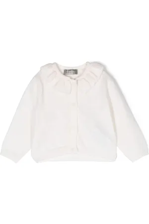 Il gufo Ruffled button-up cardigan