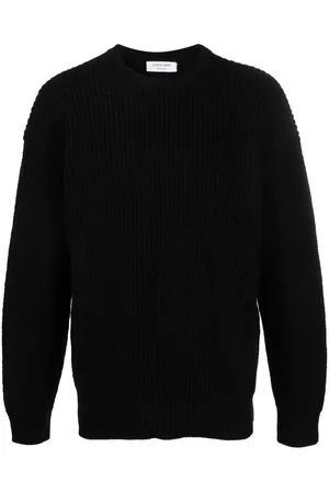 Marine Serre Ribbed-knit wool jumper