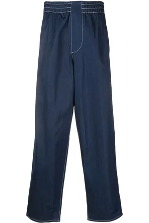 SUNNEI Elastic-waistband cotton jeans