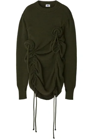 Burberry Rose floral-appliquÃ© wool jumper