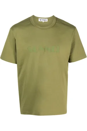 SUNNEI Logo-embossed cotton T-shirt