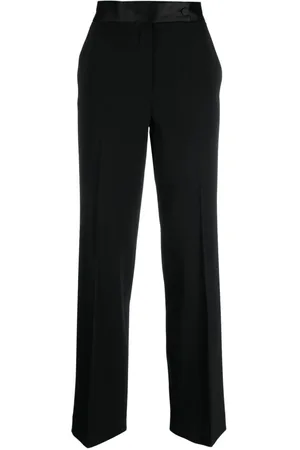 ANTONELLI Asymmetric front-button tailored trousers
