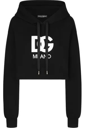 Dolce & Gabbana Logo-patch cotton hoodie