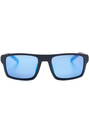 Tommy Hilfiger Logo-embossed square-frame sunglasses
