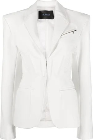MUGLER Fitted corset blazer