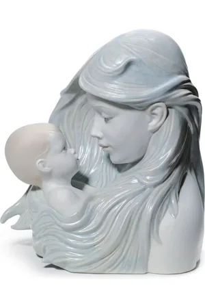 LLADRÒ Sweet Caress Mother porcelain figurine (25cm)