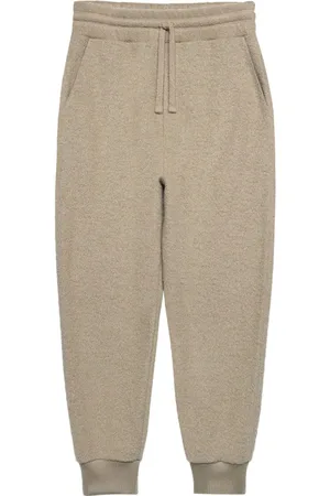 Ami Drawstring wool-blend track pants