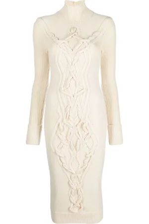 Isabel Marant Adrienne cable-knit midi dress