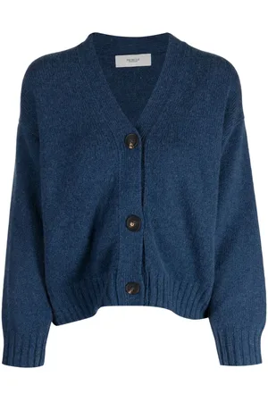 PRINGLE OF SCOTLAND Cropped cashmere cardigan