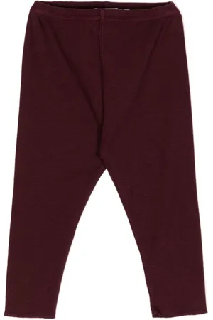 BONPOINT Exposed-seam cotton leggings
