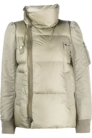 SACAI High-neck padded jacket