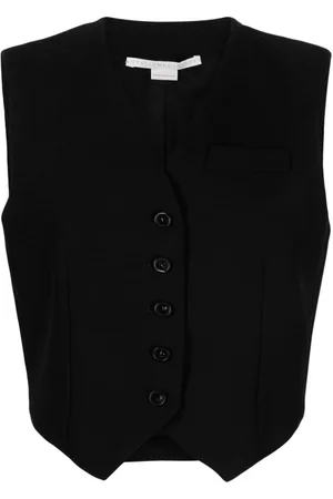 Stella McCartney Sleeveless virgin wool waistcoat