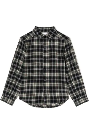 Rachel Riley Check-pattern cotton shirt