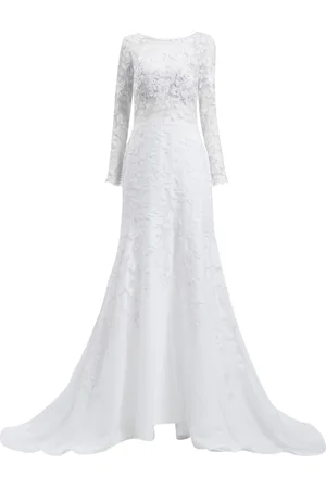 Tadashi Shoji Holden embroidered mermaid gown