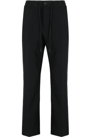 PT Torino Drawstring-waist tapered trousers