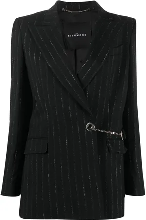 John Richmond Narvi pinstripe-print blazer