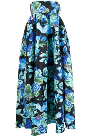 Kika Vargas Oriana floral-print maxi dress