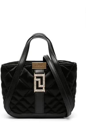 VERSACE Greca Goddess quilted tote bag