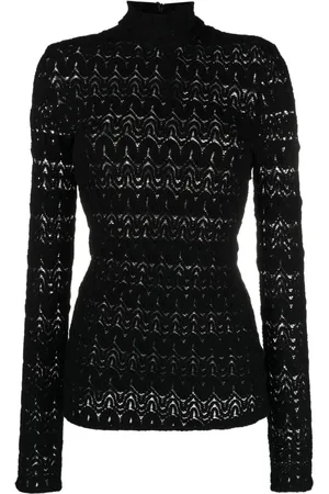 Missoni Open-knit high-neck jumper