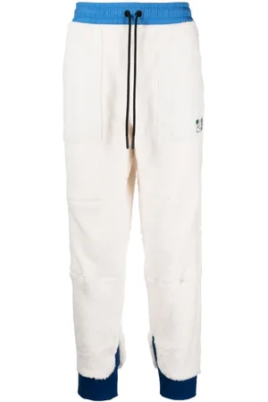 Moncler Logo-patch velour track pants