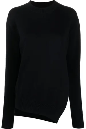 STUDIO NICHOLSON Shiso asymmetric-hem jumper
