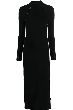 Y-3 Ingesan devoré knitted dress