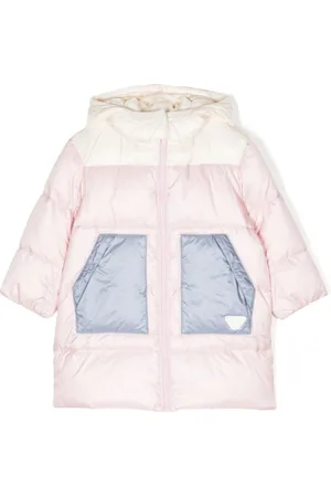Emporio Armani Logo-plaque puffer jacket