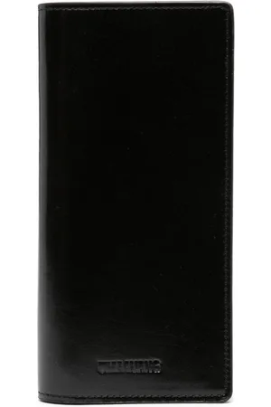 UMA WANG Logo-debossed leather wallet