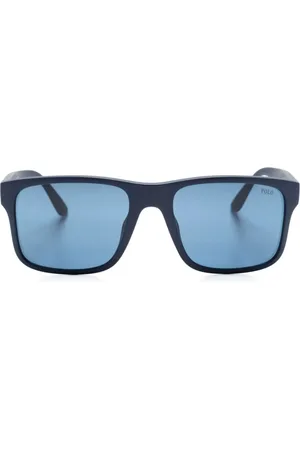 Ralph Lauren Square-frame matte sunglasses