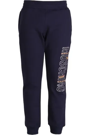 Moschino Logo-print cotton track pants