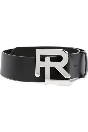 Ralph Lauren Logo-lettering leather belt