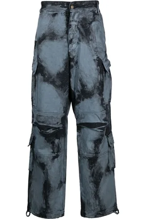 DARKPARK Tie-dye straight-leg jeans