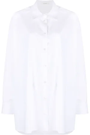 The Row Long-sleeve cotton shirt