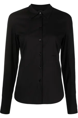 Pinko Pointed-collar stretch-cotton shirt