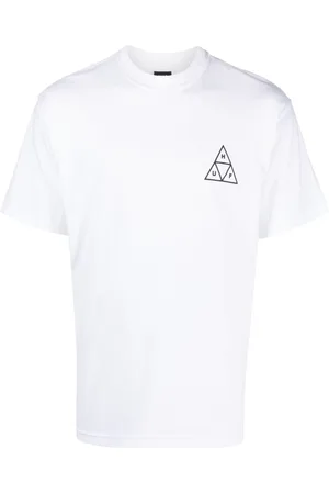 Huf Essentials TT logo-print cotton T-shirt