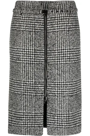 Tom Ford Check-print pencil skirt