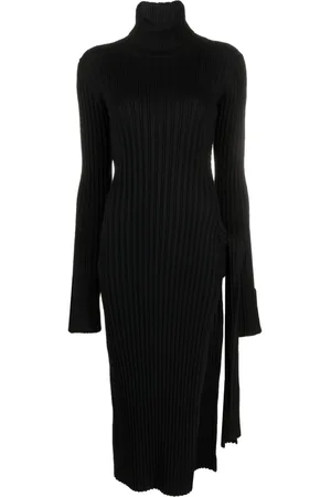 Serafini Long-sleeve knitted dress